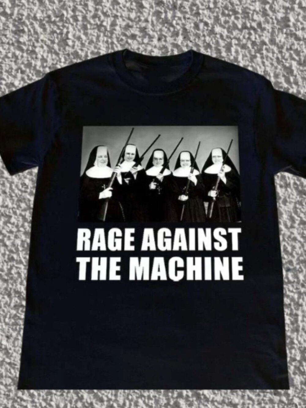 New Rage Against The Machine Nuns T-Shirt